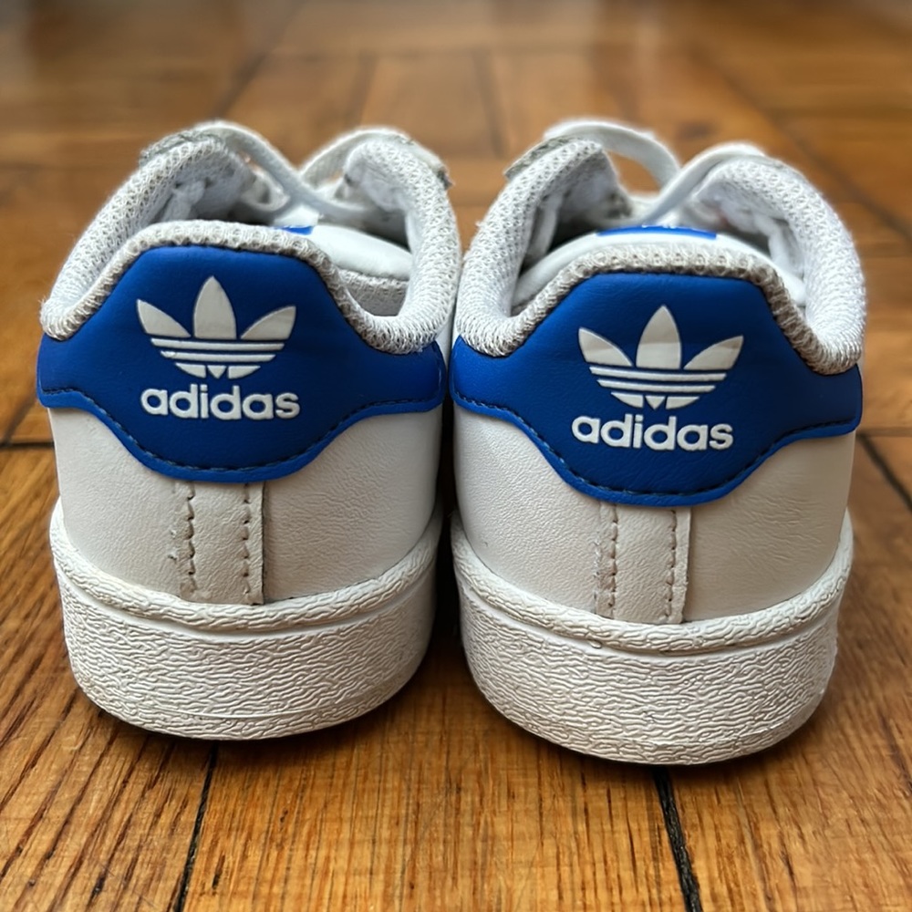 Adidas Superstar Toddler Sneakers Size 8K